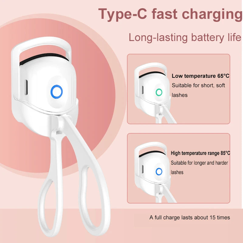 Zorivo™️ Heated Eyelash Curler | USB Rechargeable