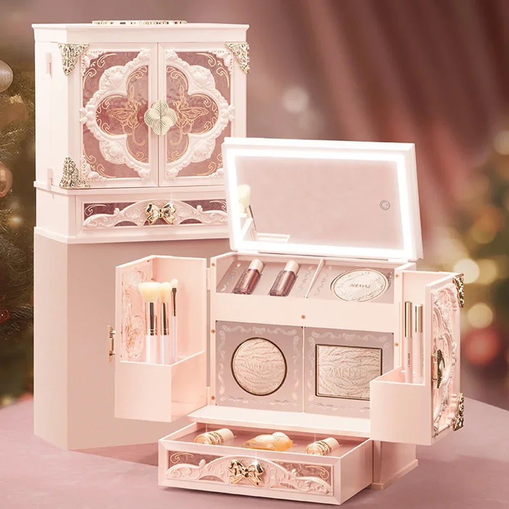 Zorivo™️ Luxury Jewelry Organizer with LED Mirror ⭐