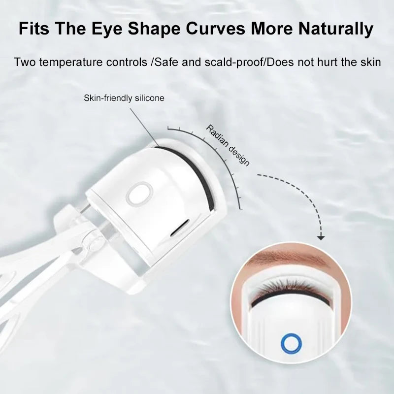 Zorivo™️ Heated Eyelash Curler | USB Rechargeable