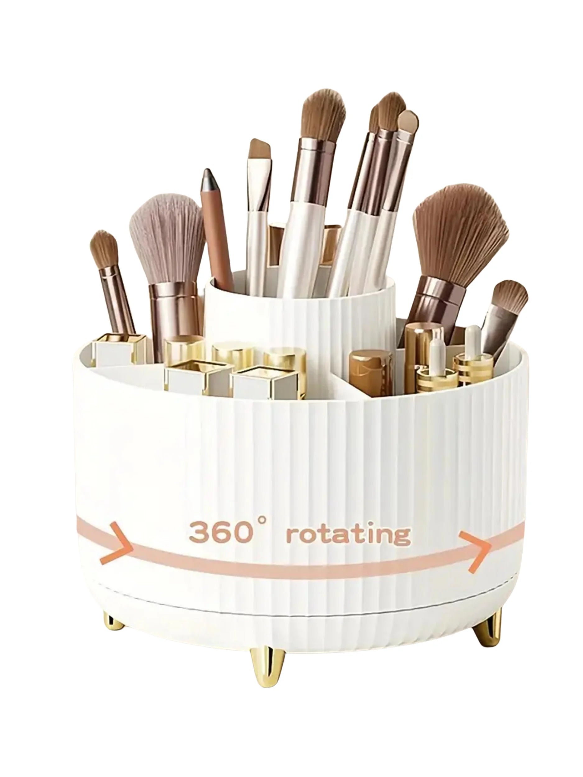 Zorivo™️ 360° Rotating Makeup Organizer