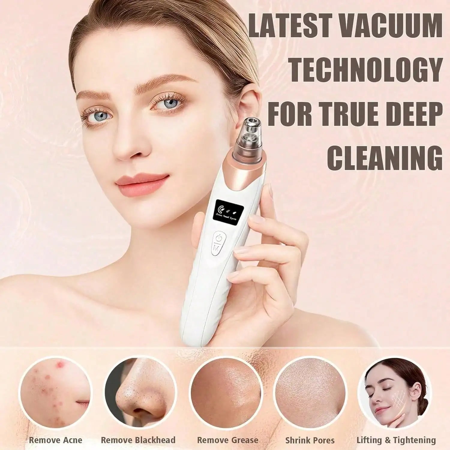 Zorivo™️ PureVac Pro.  (Zorivo™️ SkinClear Pro Luxury Pore Cleansing Device)