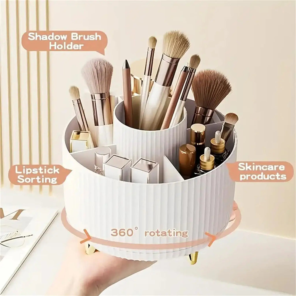 Zorivo™️ 360° Rotating Makeup Organizer